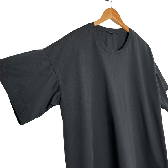 COS Womens Cotton Short Sleeve Pullover T-Shirt Mini Dress Sz Medium Black - Picture 3 of 6